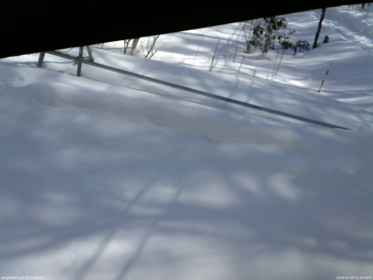長野県菅平高原 ゆたか山荘 駐車場 2026/02/18 11:00