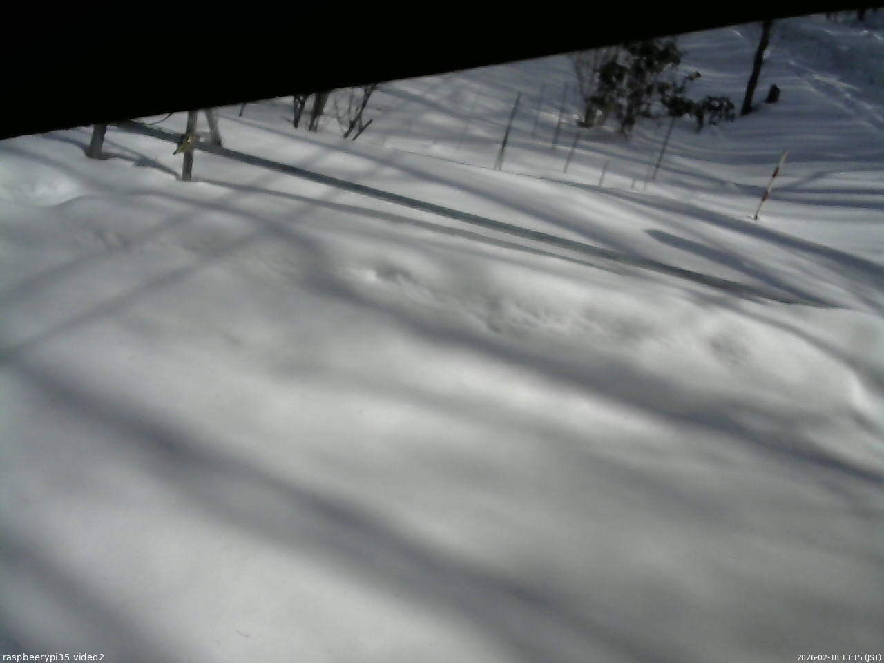 長野県菅平高原 ゆたか山荘 駐車場 2026/02/18 13:15