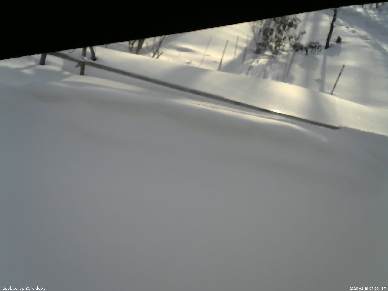 長野県菅平高原 ゆたか山荘 駐車場 2026/02/19 07:00