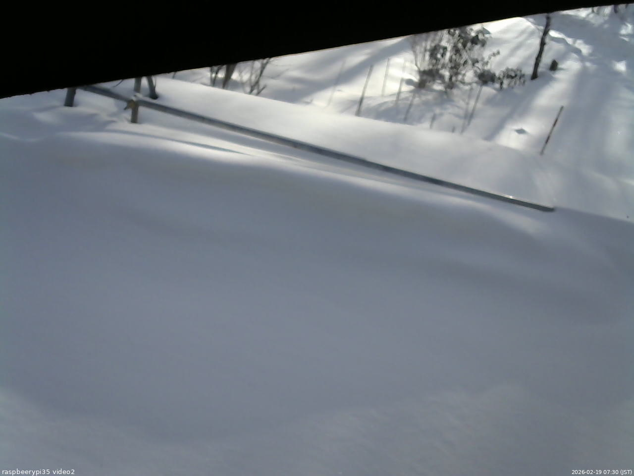 長野県菅平高原 ゆたか山荘 駐車場 2026/02/19 07:30