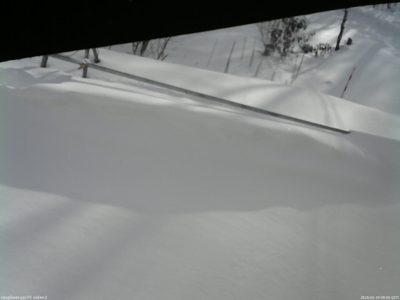 長野県菅平高原 ゆたか山荘 駐車場 2026/02/19 08:00