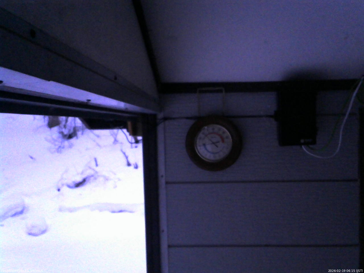 長野県菅平高原 ゆたか山荘 東側上空 2026/02/19 06:15