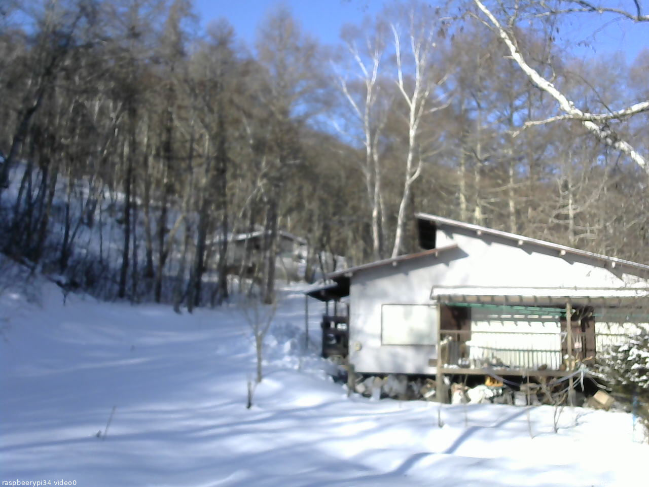 長野県菅平高原 ゆたか山荘 西側(坂上) 2026/02/20 08:15
