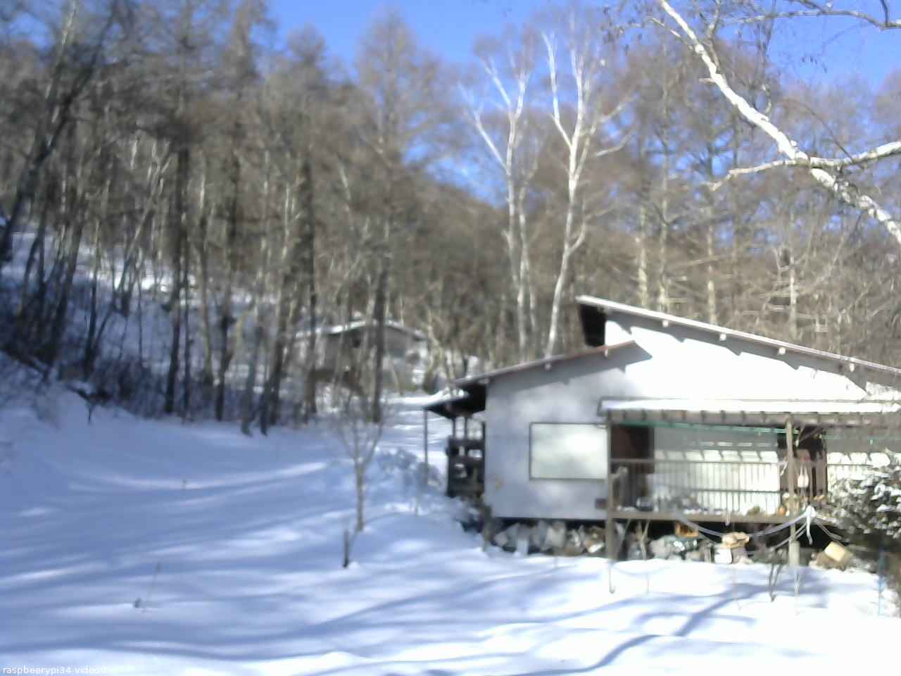 長野県菅平高原 ゆたか山荘 西側(坂上) 2026/02/20 08:30