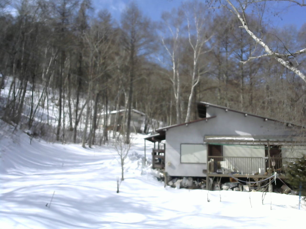 長野県菅平高原 ゆたか山荘 西側(坂上) 2026/02/20 11:00