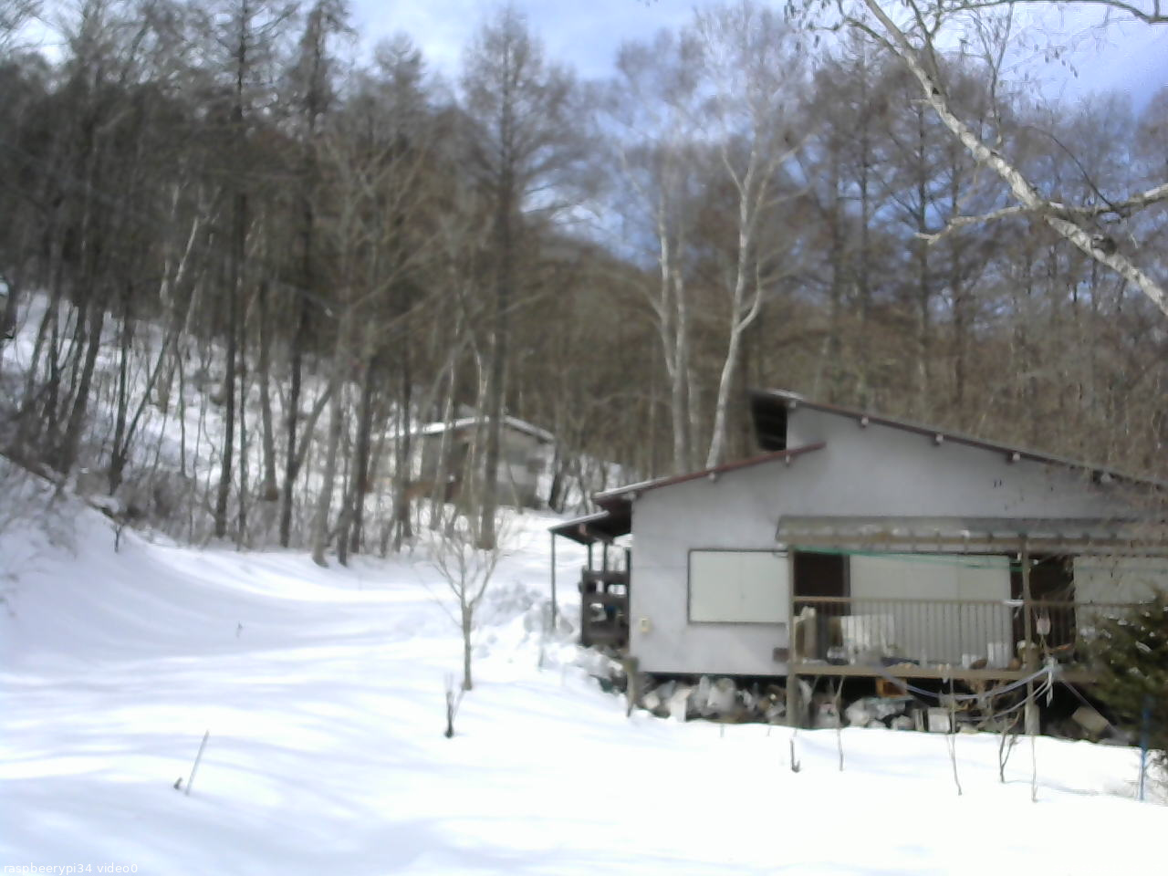 長野県菅平高原 ゆたか山荘 西側(坂上) 2026/02/20 11:30