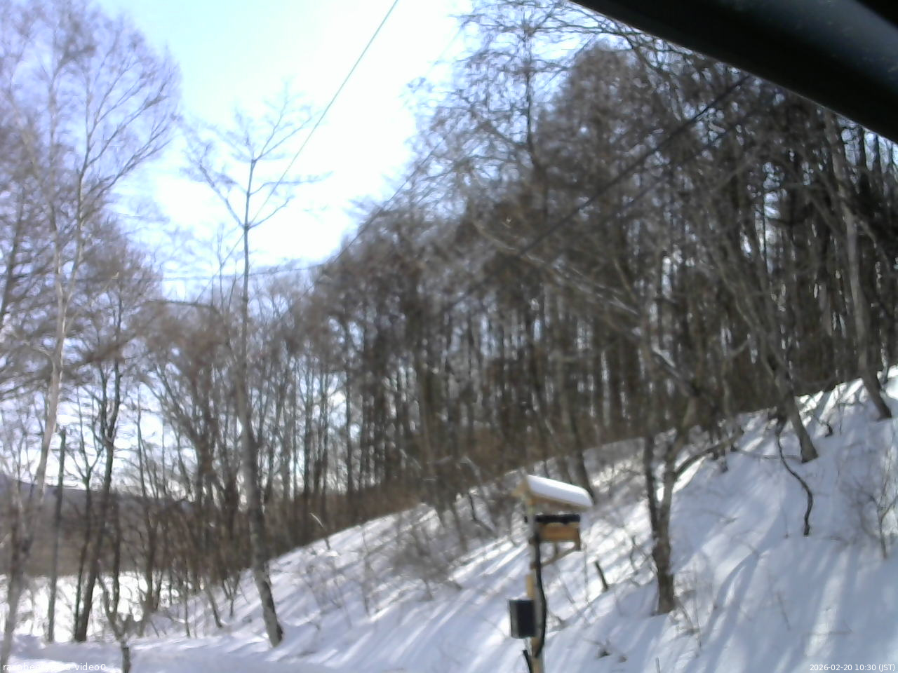 長野県菅平高原 ゆたか山荘 温度計 2026/02/20 10:30