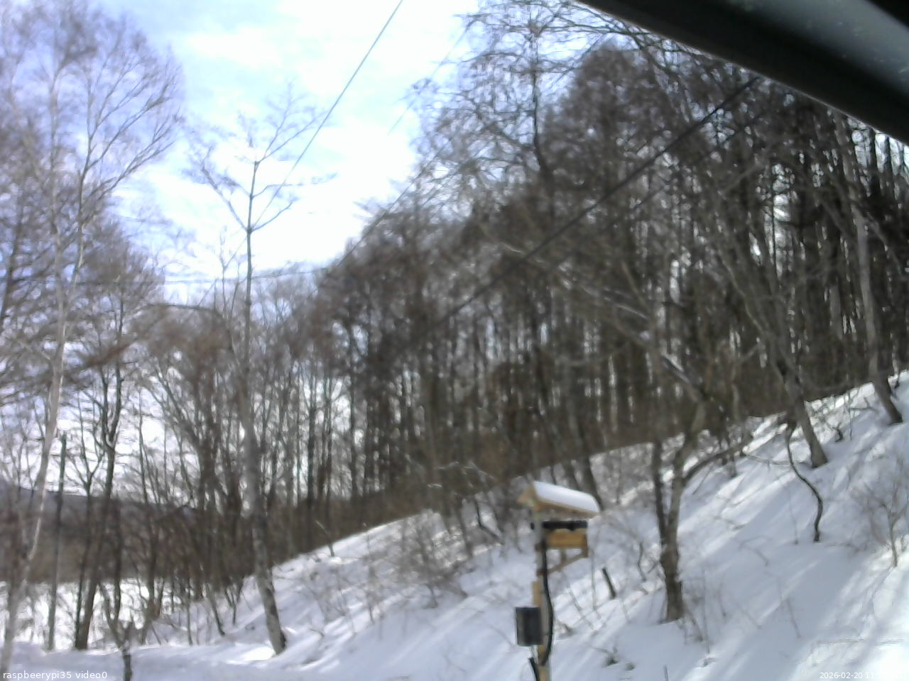 長野県菅平高原 ゆたか山荘 温度計 2026/02/20 11:15