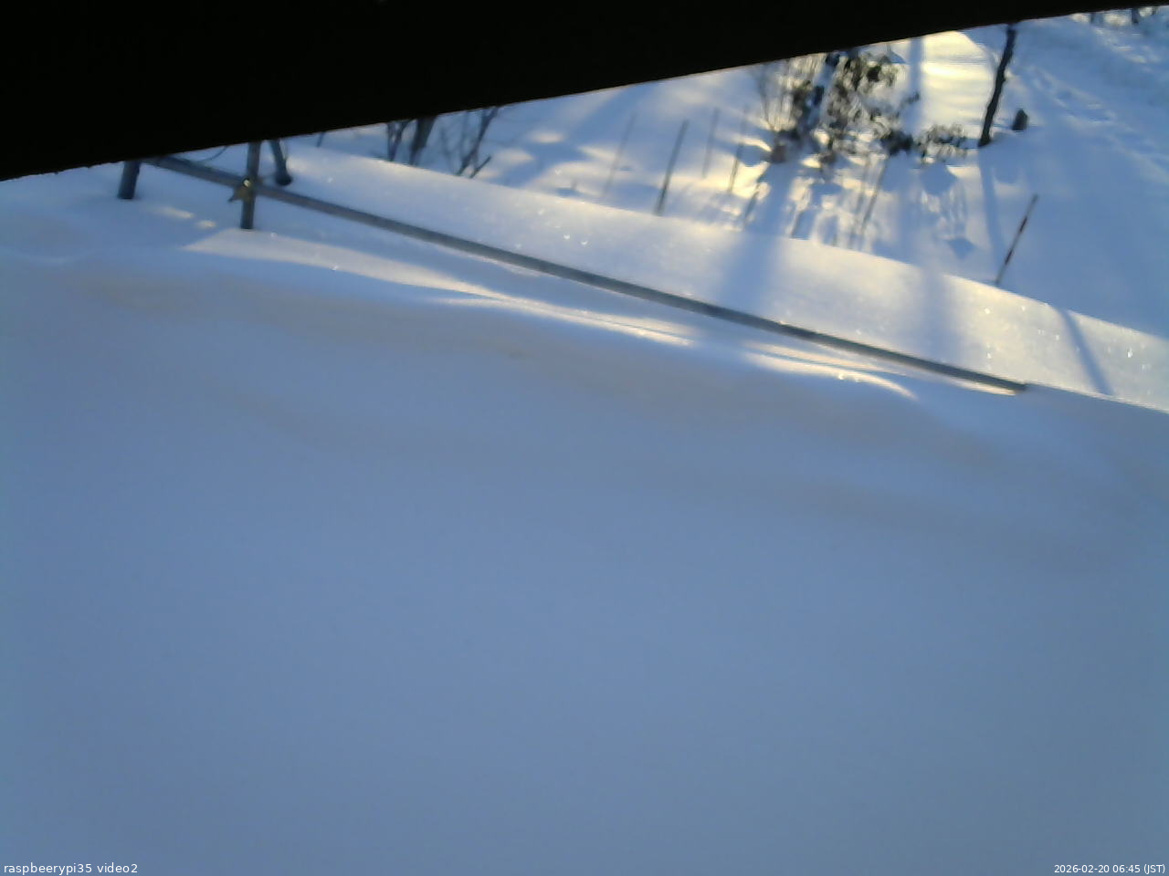 長野県菅平高原 ゆたか山荘 駐車場 2026/02/20 06:45
