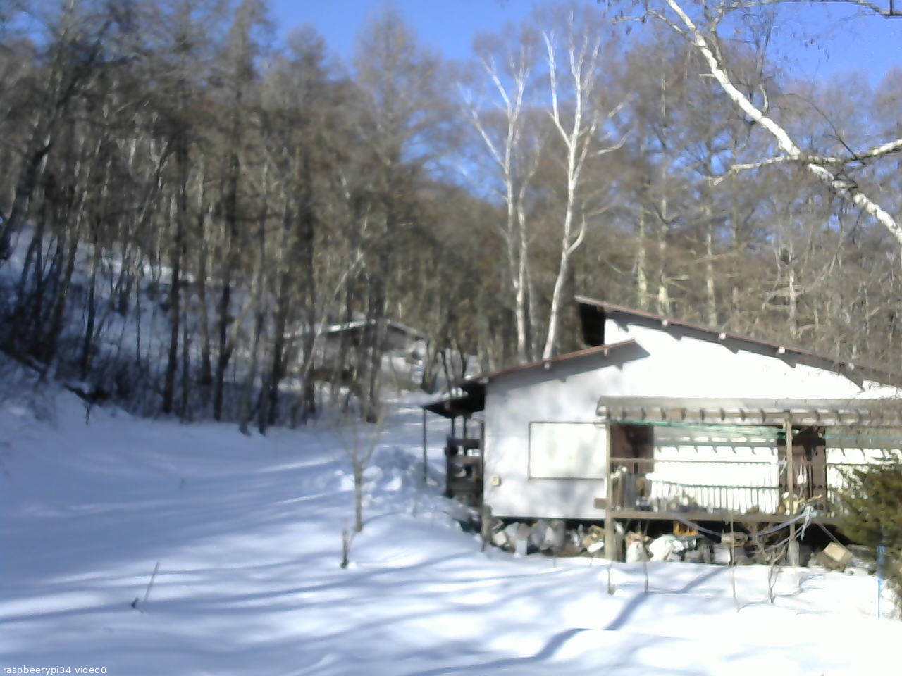 長野県菅平高原 ゆたか山荘 西側(坂上) 2026/02/22 08:15
