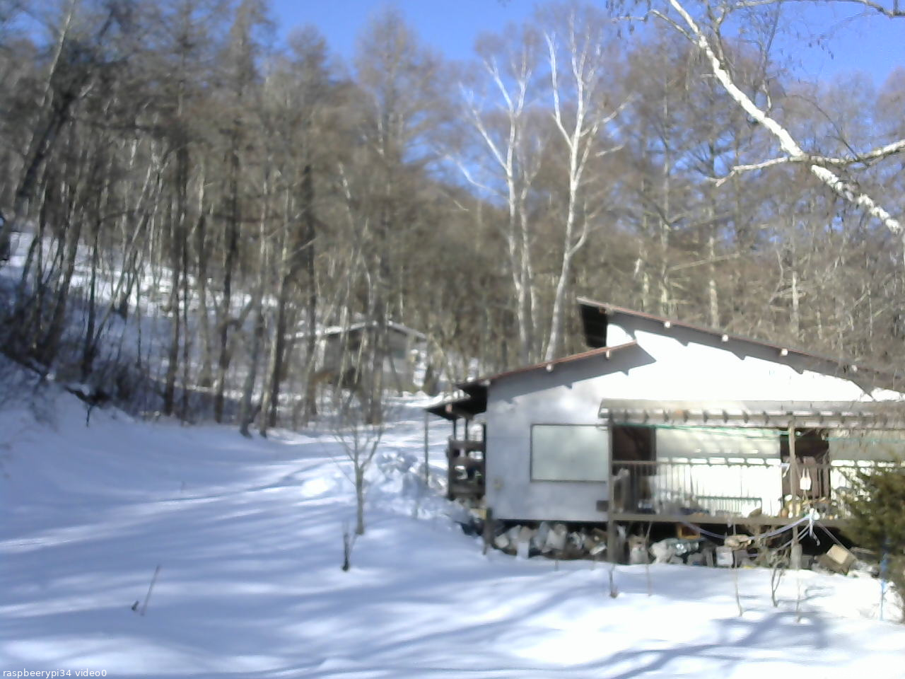 長野県菅平高原 ゆたか山荘 西側(坂上) 2026/02/22 08:45