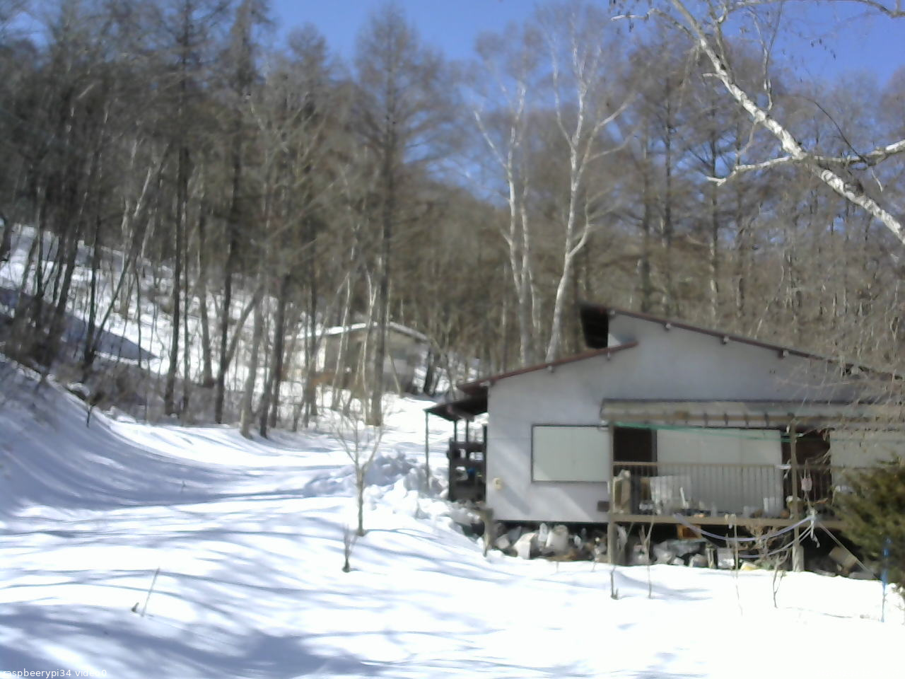 長野県菅平高原 ゆたか山荘 西側(坂上) 2026/02/22 11:30