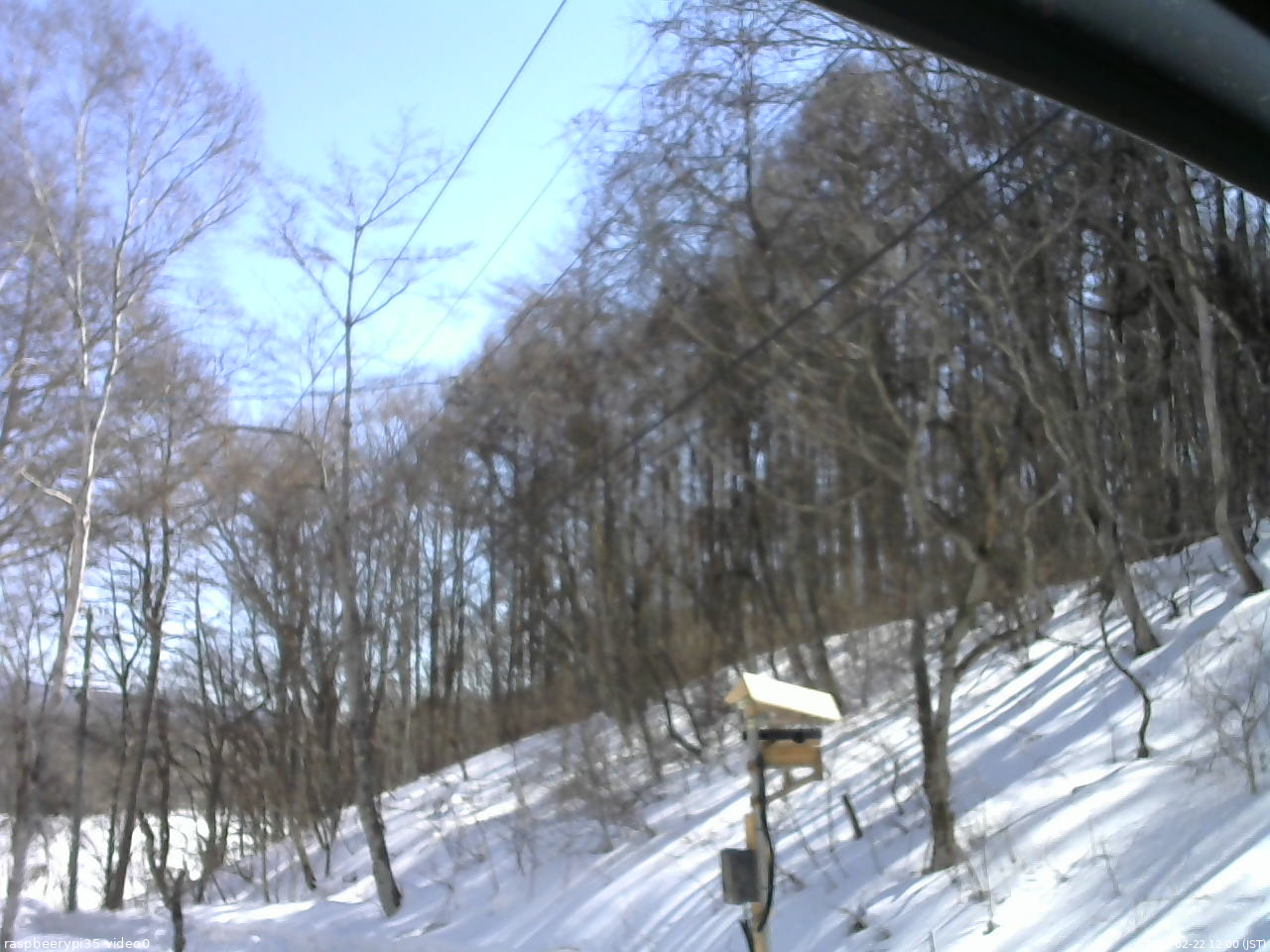 長野県菅平高原 ゆたか山荘 温度計 2026/02/22 12:00