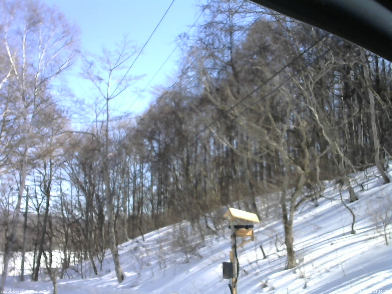長野県菅平高原 ゆたか山荘 温度計 2026/02/22 13:30
