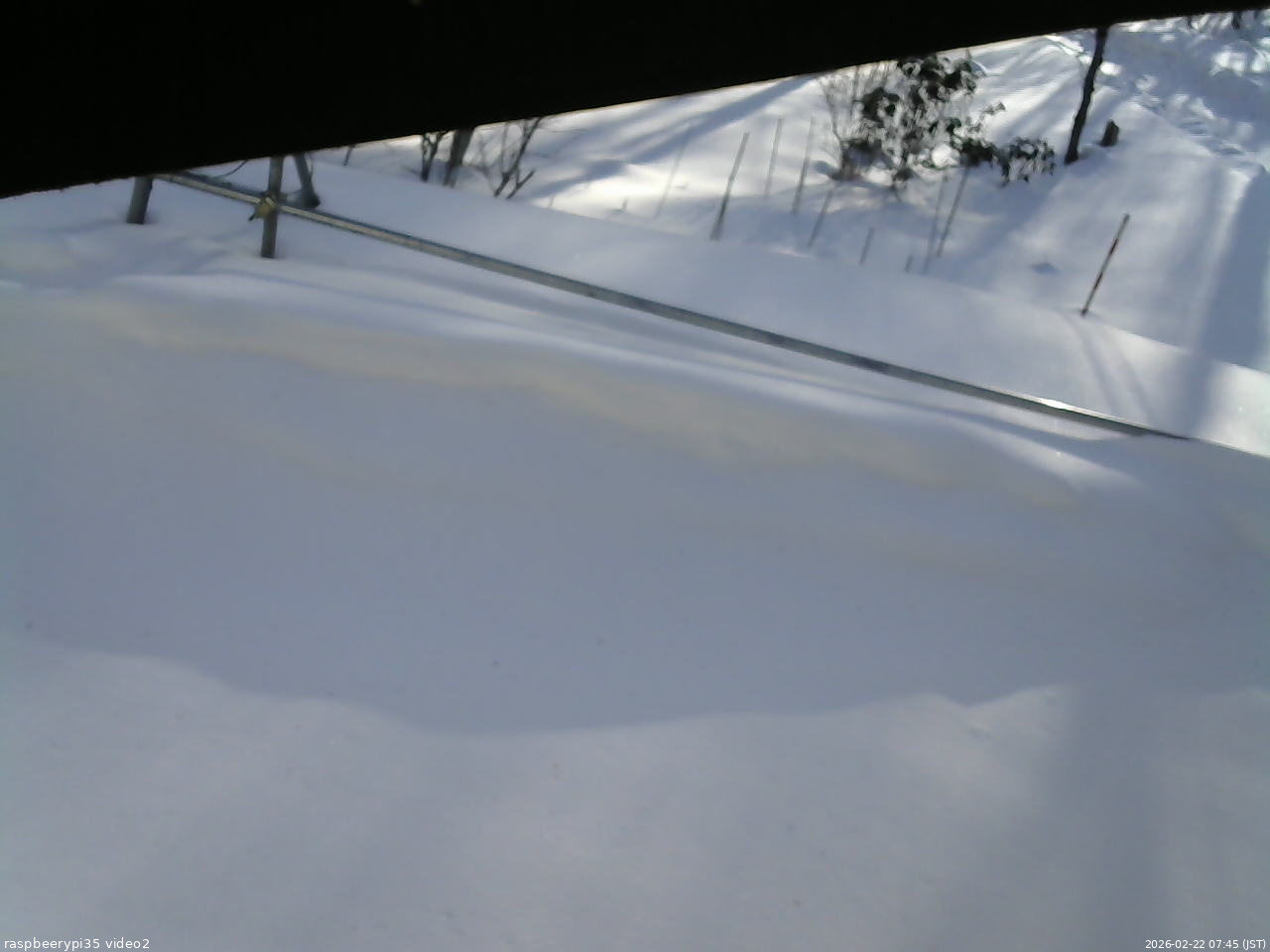 長野県菅平高原 ゆたか山荘 駐車場 2026/02/22 07:45