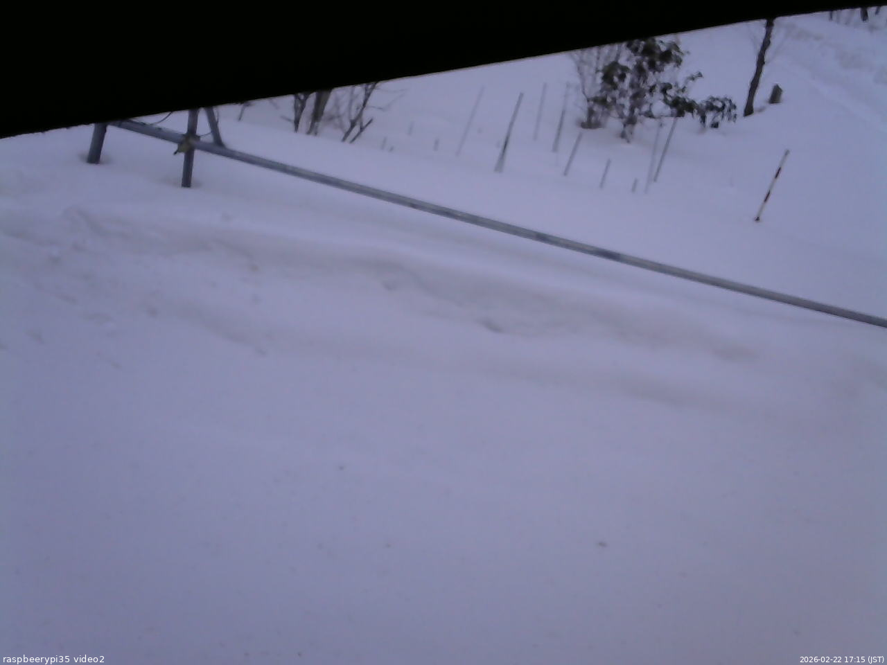 長野県菅平高原 ゆたか山荘 駐車場 2026/02/22 17:15