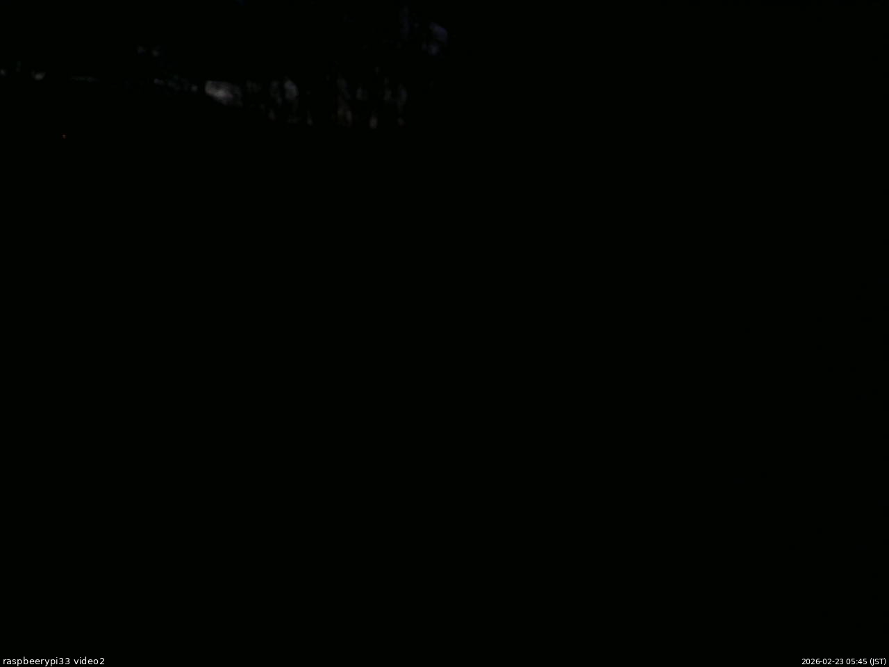 長野県菅平高原 ゆたか山荘 南側 2026/02/23 05:45