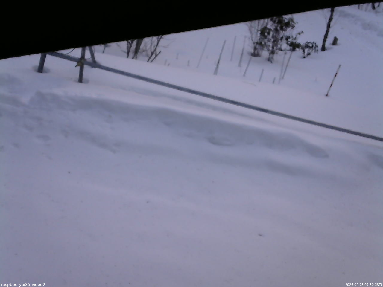 長野県菅平高原 ゆたか山荘 駐車場 2026/02/23 07:30