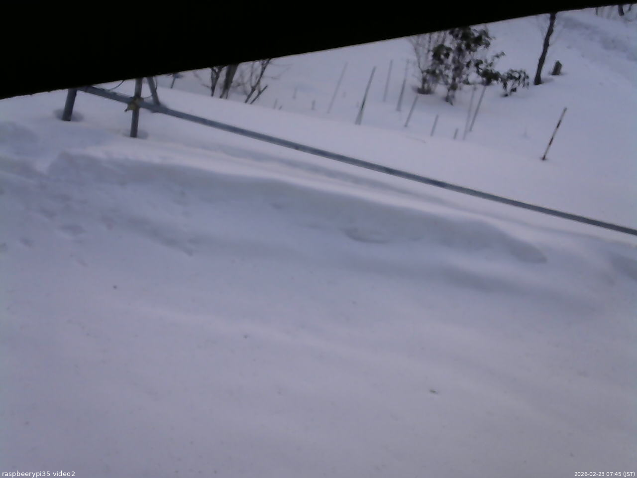 長野県菅平高原 ゆたか山荘 駐車場 2026/02/23 07:45