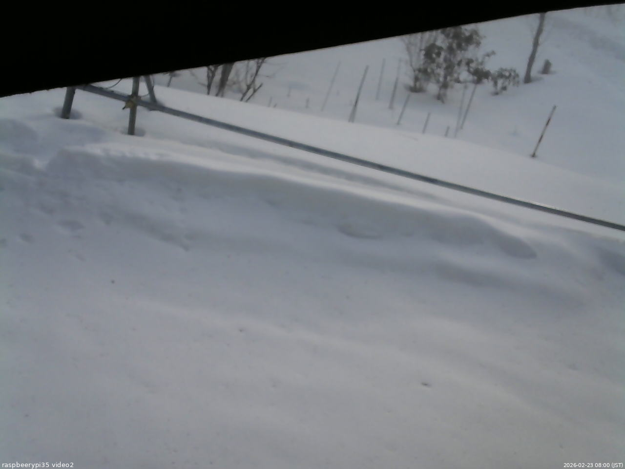 長野県菅平高原 ゆたか山荘 駐車場 2026/02/23 08:00