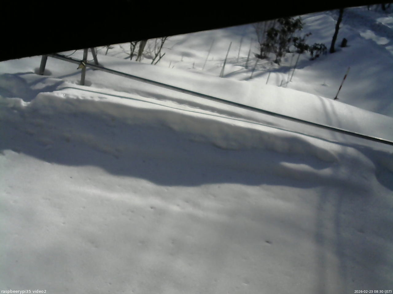 長野県菅平高原 ゆたか山荘 駐車場 2026/02/23 08:30