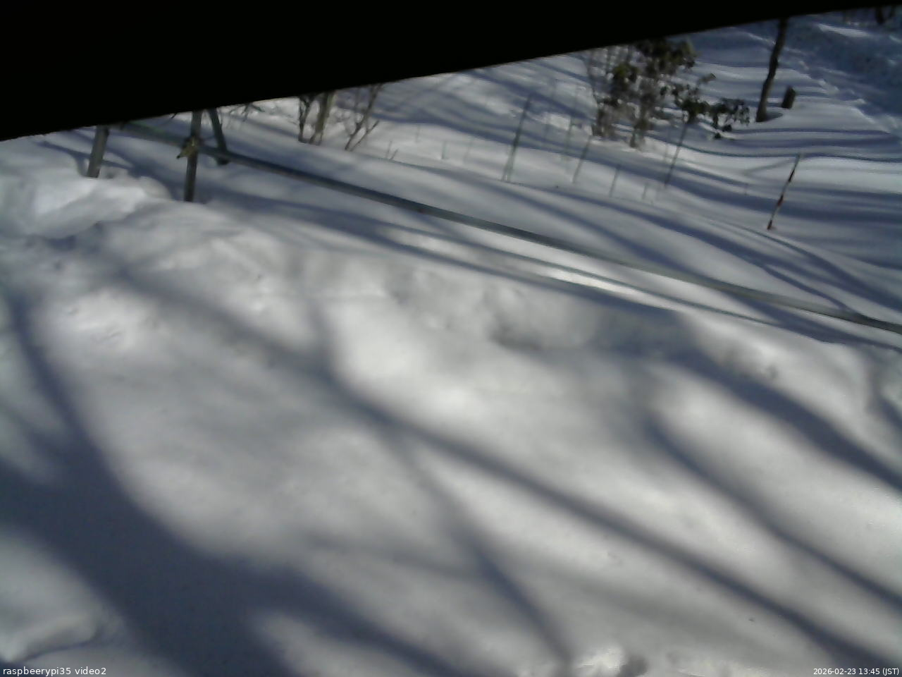 長野県菅平高原 ゆたか山荘 駐車場 2026/02/23 13:45
