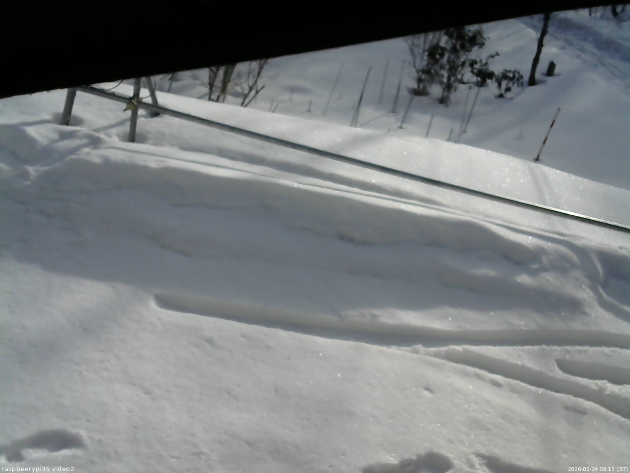 長野県菅平高原 ゆたか山荘 駐車場 2026/02/24 08:15