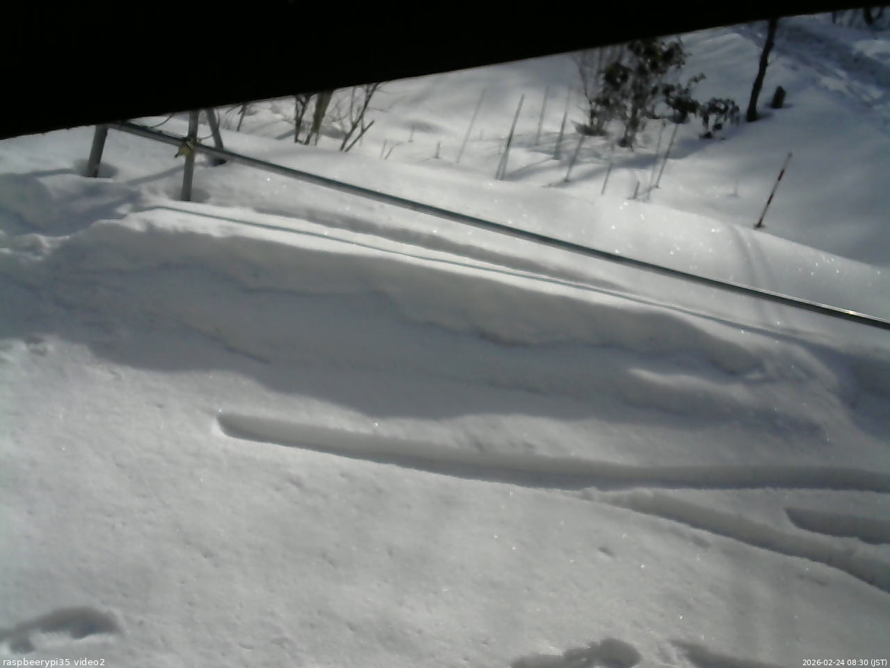 長野県菅平高原 ゆたか山荘 駐車場 2026/02/24 08:30