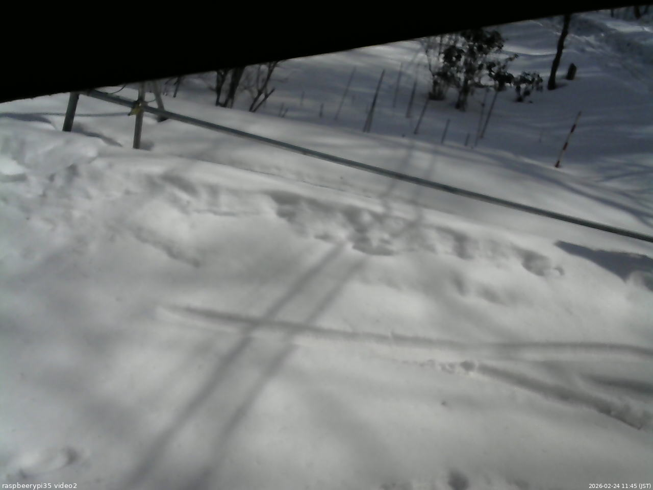 長野県菅平高原 ゆたか山荘 駐車場 2026/02/24 11:45