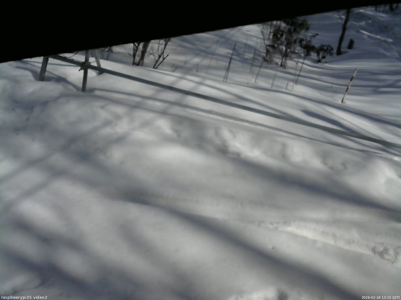 長野県菅平高原 ゆたか山荘 駐車場 2026/02/24 13:15