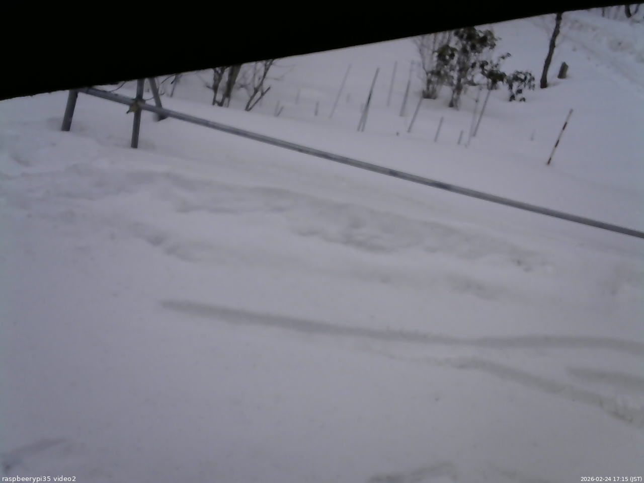 長野県菅平高原 ゆたか山荘 駐車場 2026/02/24 17:15