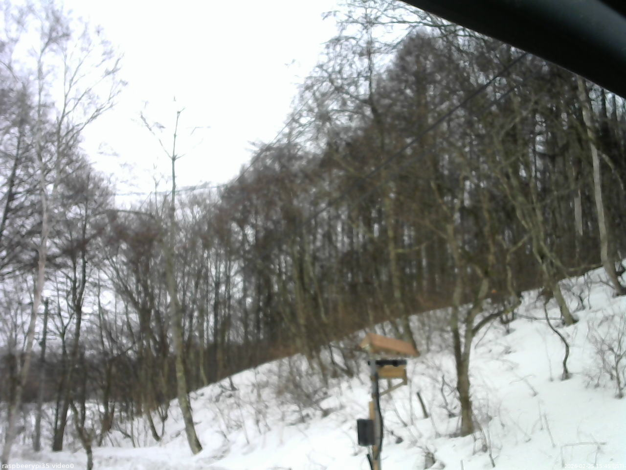 長野県菅平高原 ゆたか山荘 温度計 2026/02/25 15:45