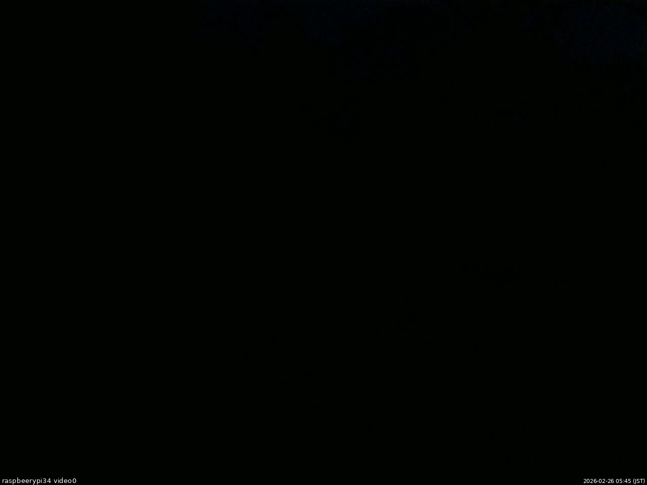 長野県菅平高原 ゆたか山荘 西側(坂上) 2026/02/26 05:45