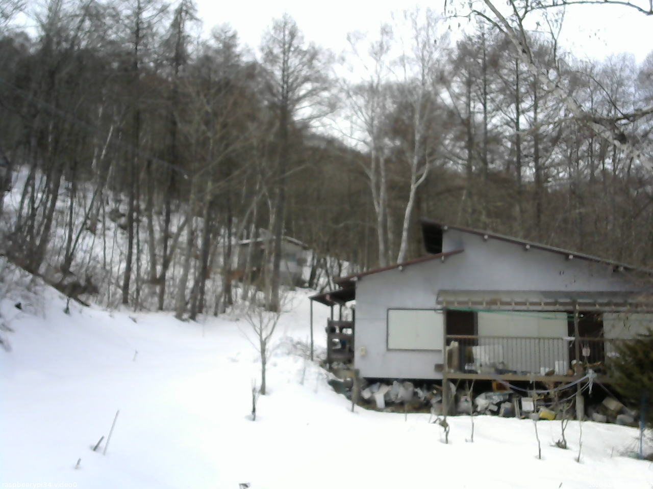 長野県菅平高原 ゆたか山荘 西側(坂上) 2026/02/26 11:45