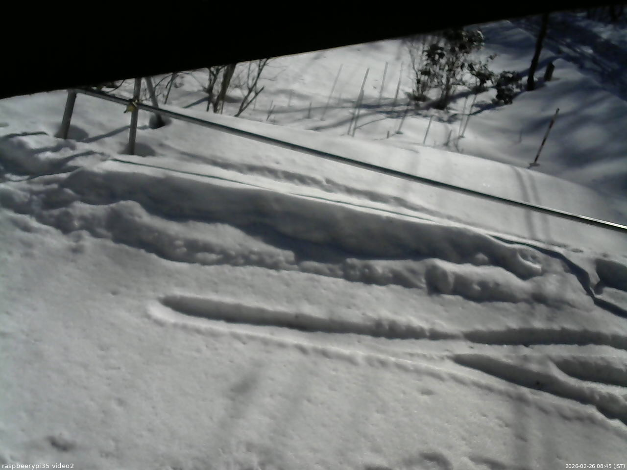 長野県菅平高原 ゆたか山荘 駐車場 2026/02/26 08:45