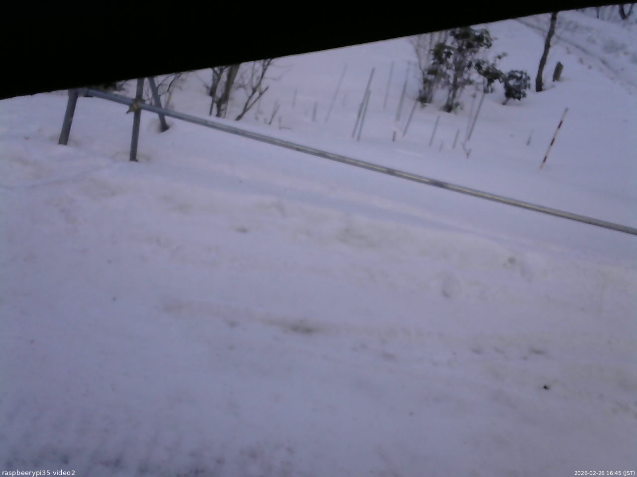 長野県菅平高原 ゆたか山荘 駐車場 2026/02/26 16:45