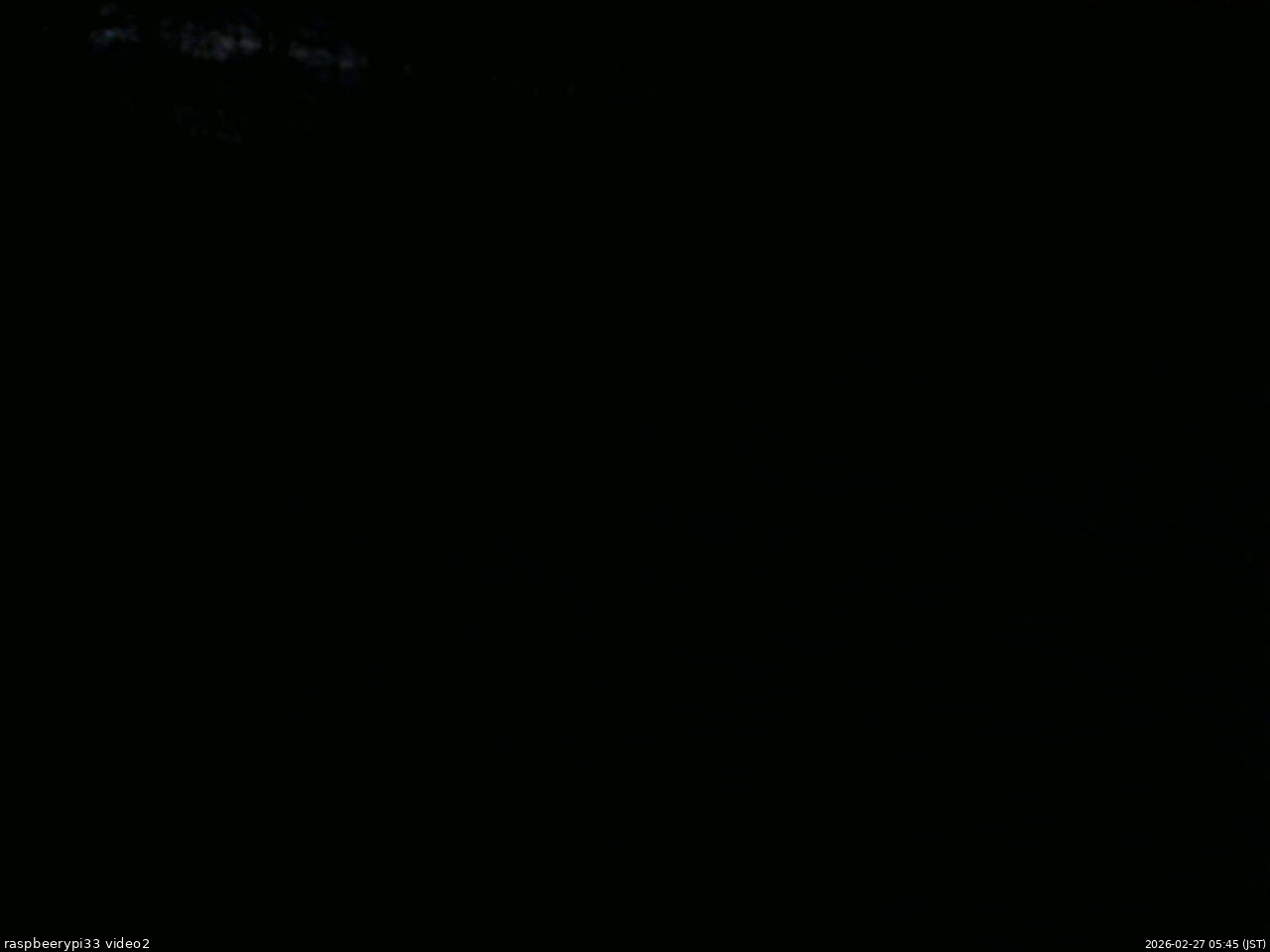 長野県菅平高原 ゆたか山荘 南側 2026/02/27 05:45