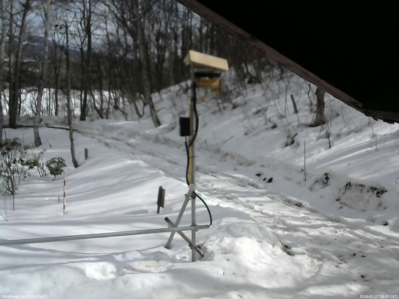 長野県菅平高原 ゆたか山荘 南側 2026/02/27 13:15