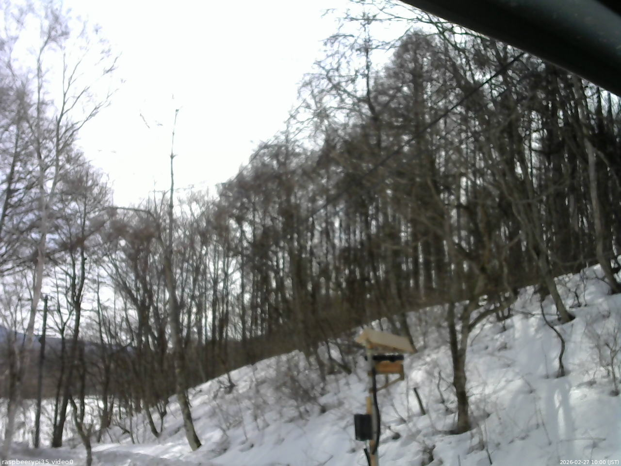 長野県菅平高原 ゆたか山荘 温度計 2026/02/27 10:00