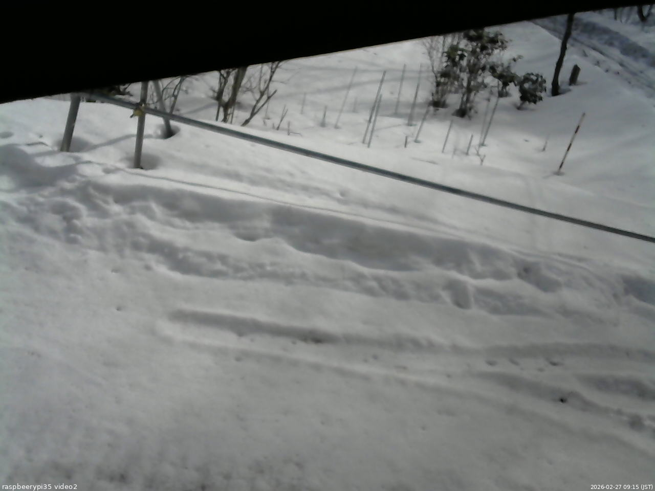 長野県菅平高原 ゆたか山荘 駐車場 2026/02/27 09:15