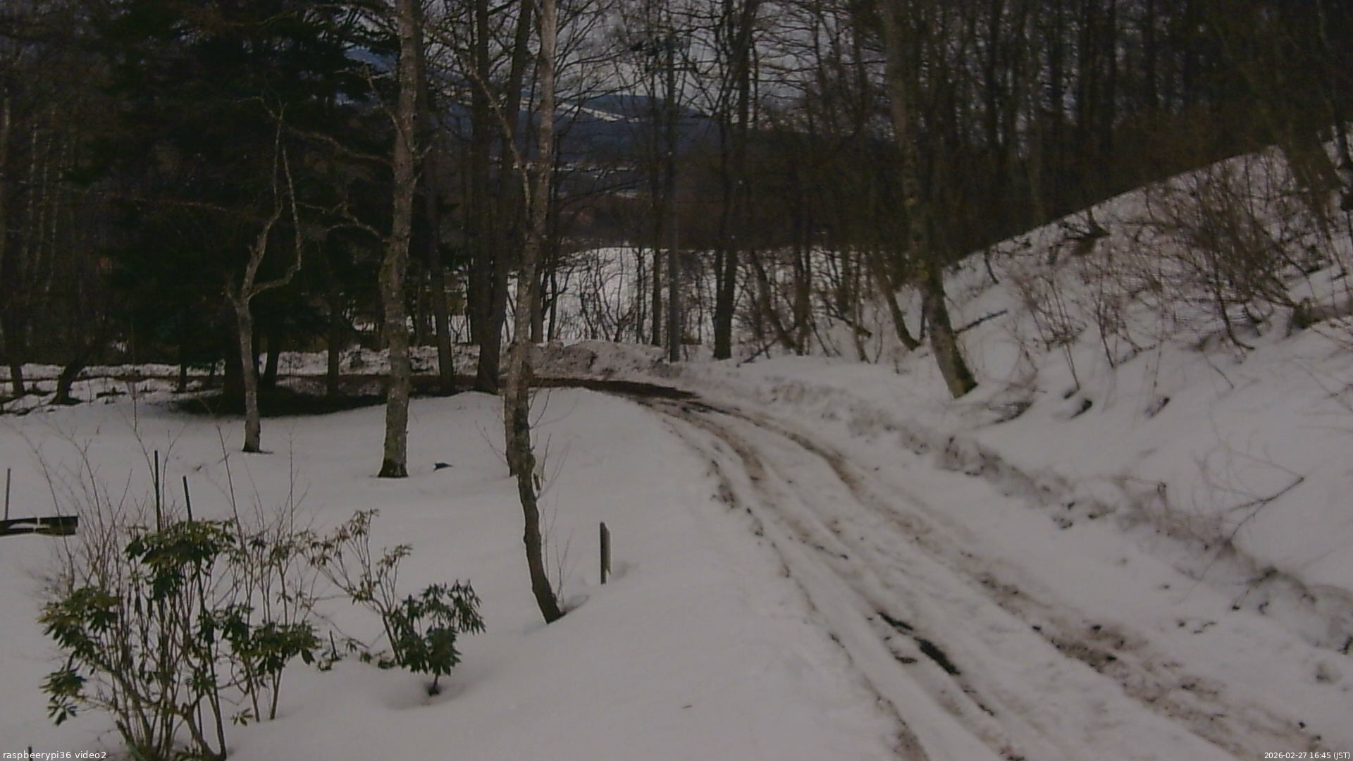 長野県菅平高原 ゆたか山荘 駐車場奥 2026/02/27 16:45
