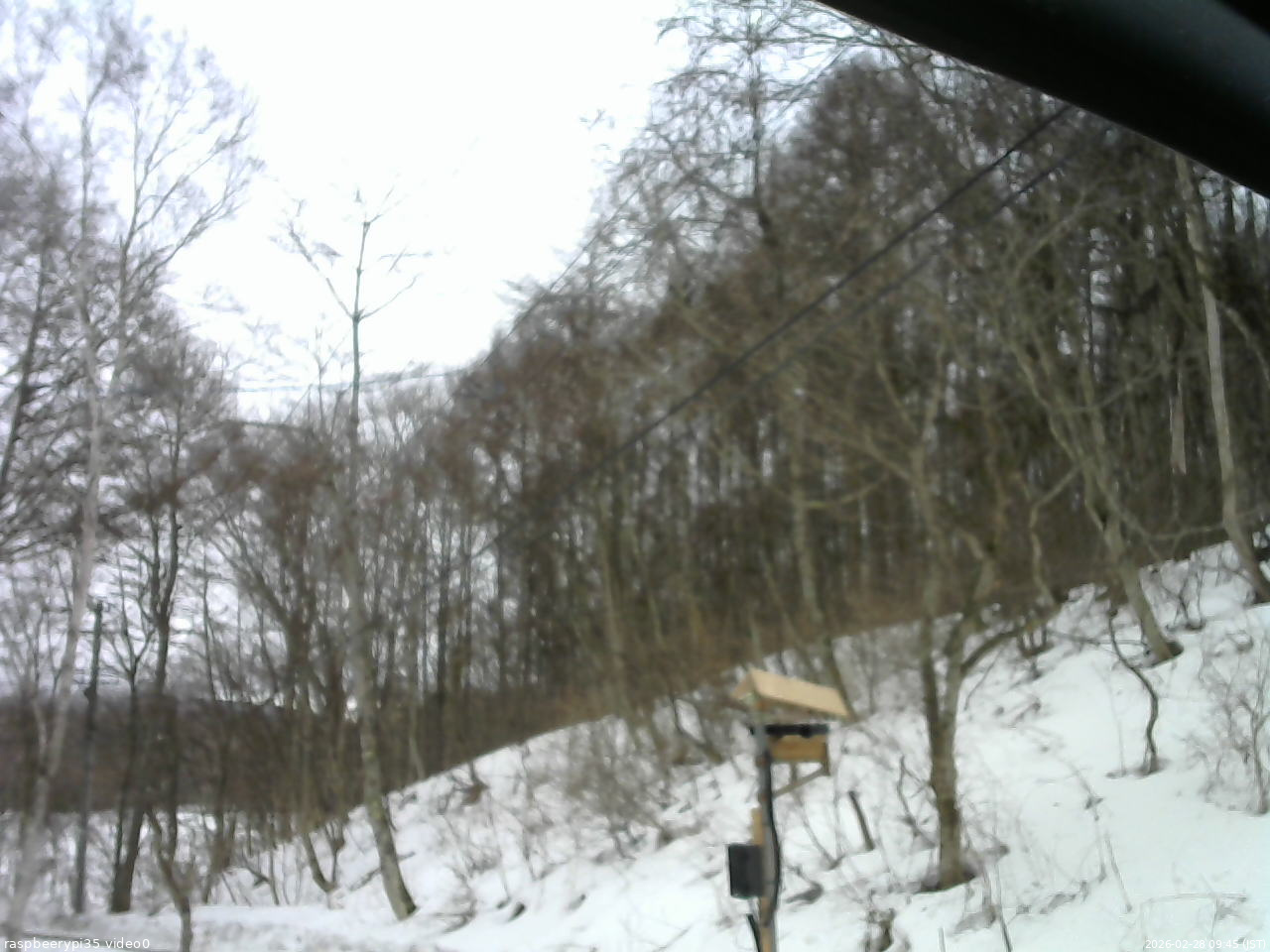 長野県菅平高原 ゆたか山荘 温度計 2026/02/28 09:45