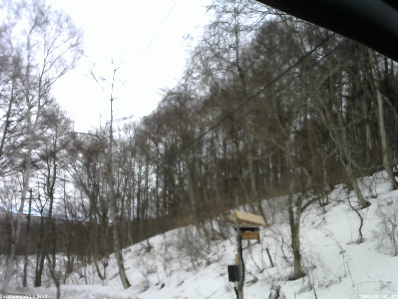 長野県菅平高原 ゆたか山荘 温度計 2026/02/28 14:00