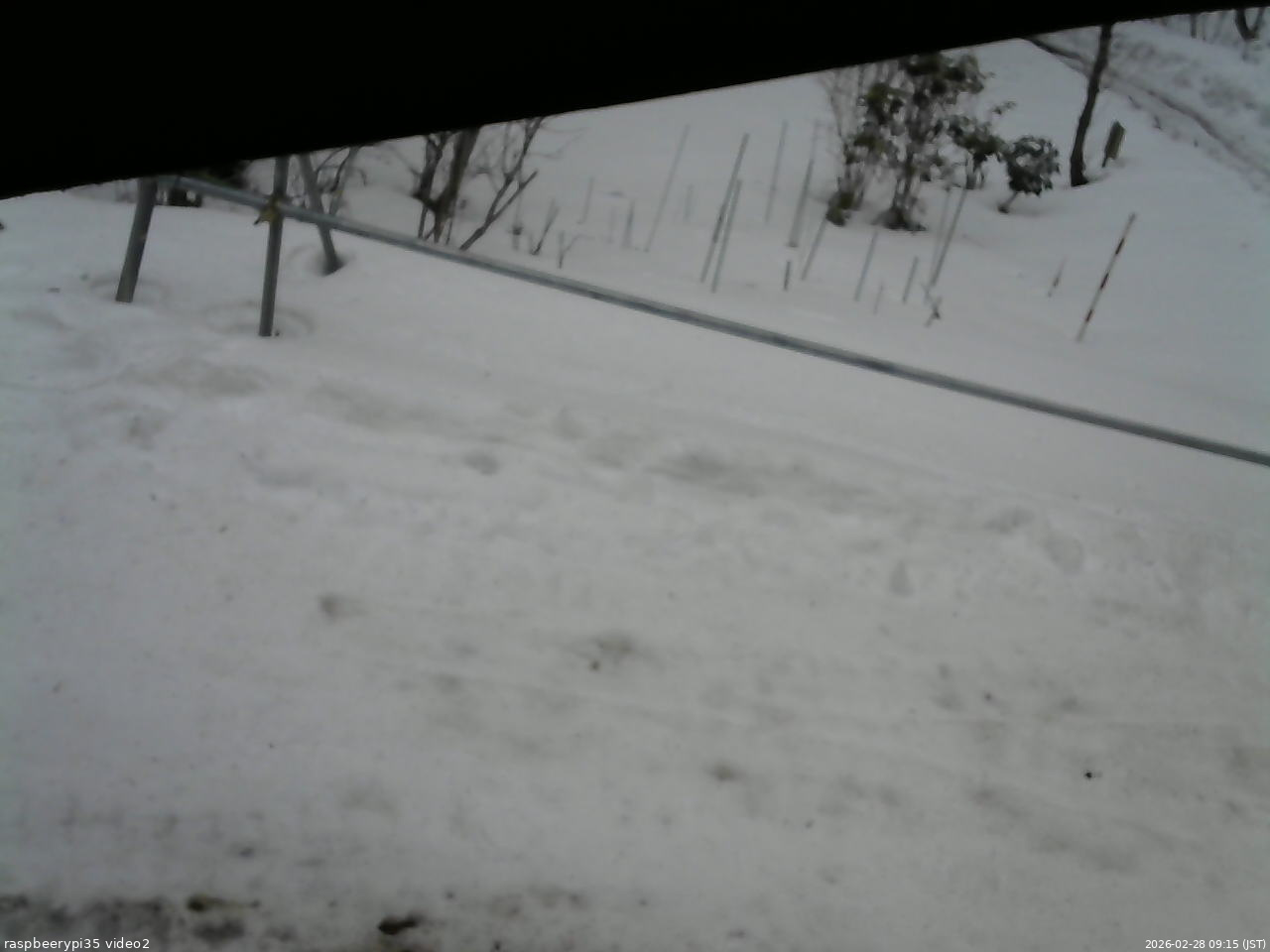 長野県菅平高原 ゆたか山荘 駐車場 2026/02/28 09:15