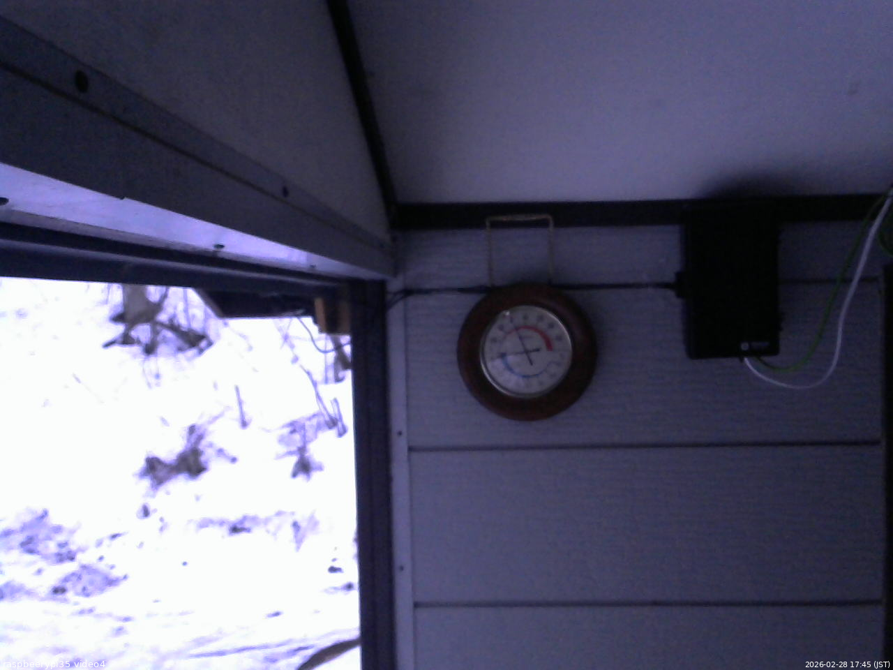 長野県菅平高原 ゆたか山荘 東側上空 2026/02/28 17:45