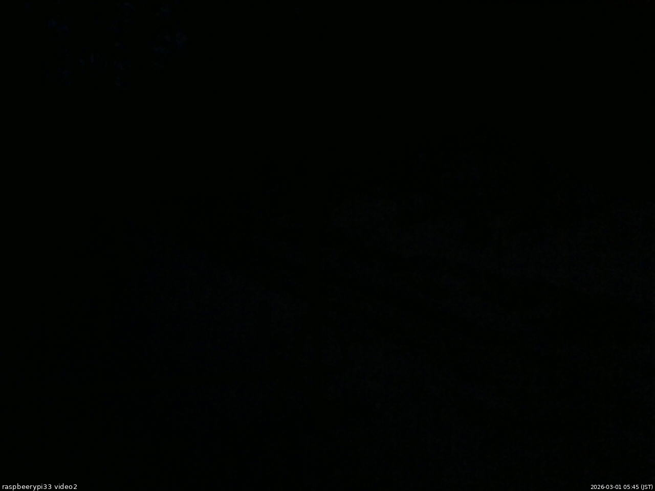長野県菅平高原 ゆたか山荘 南側 2026/03/01 05:45