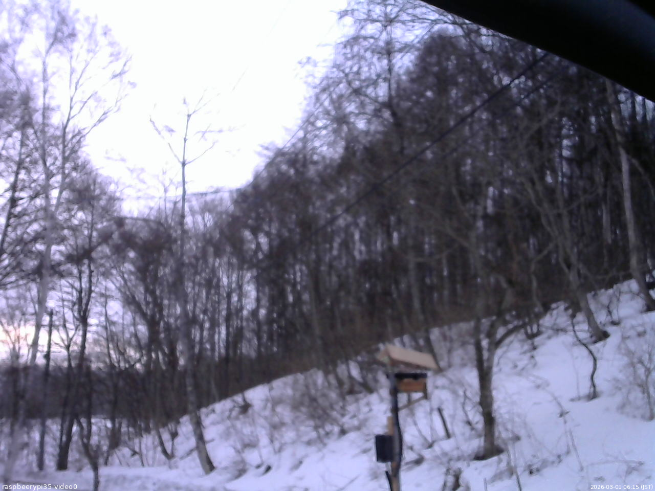 長野県菅平高原 ゆたか山荘 温度計 2026/03/01 06:15