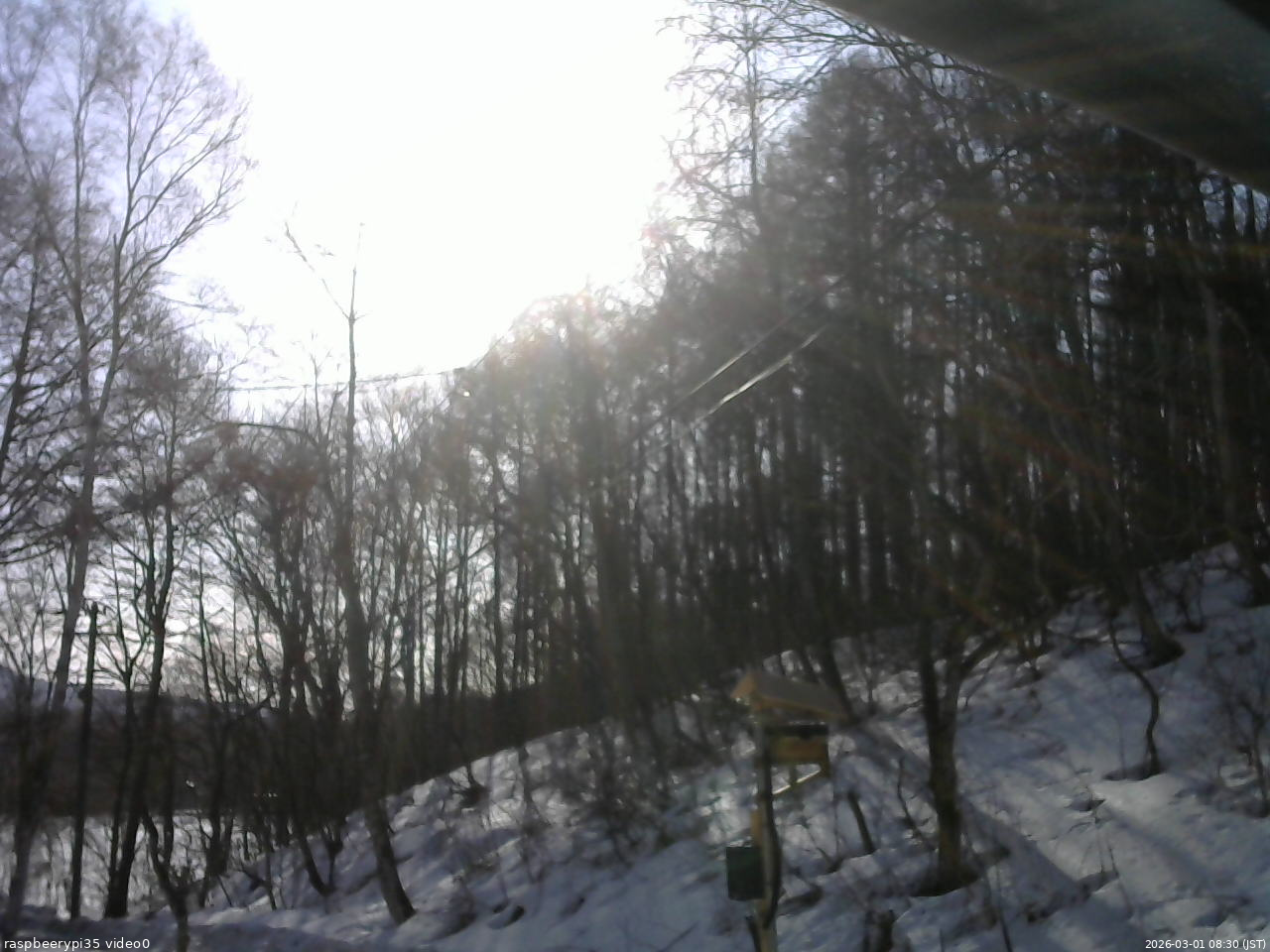 長野県菅平高原 ゆたか山荘 温度計 2026/03/01 08:30