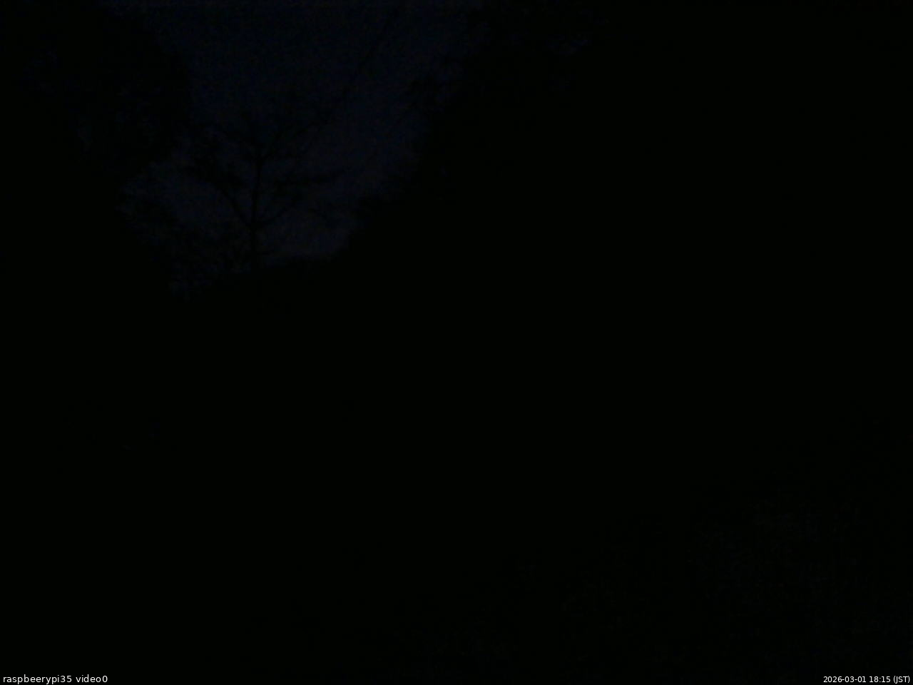 長野県菅平高原 ゆたか山荘 温度計 2026/03/01 18:15