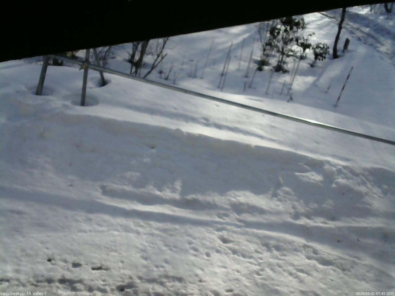 長野県菅平高原 ゆたか山荘 駐車場 2026/03/01 07:45